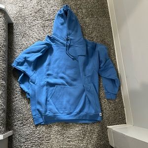 Russell athletic light blue hoodie